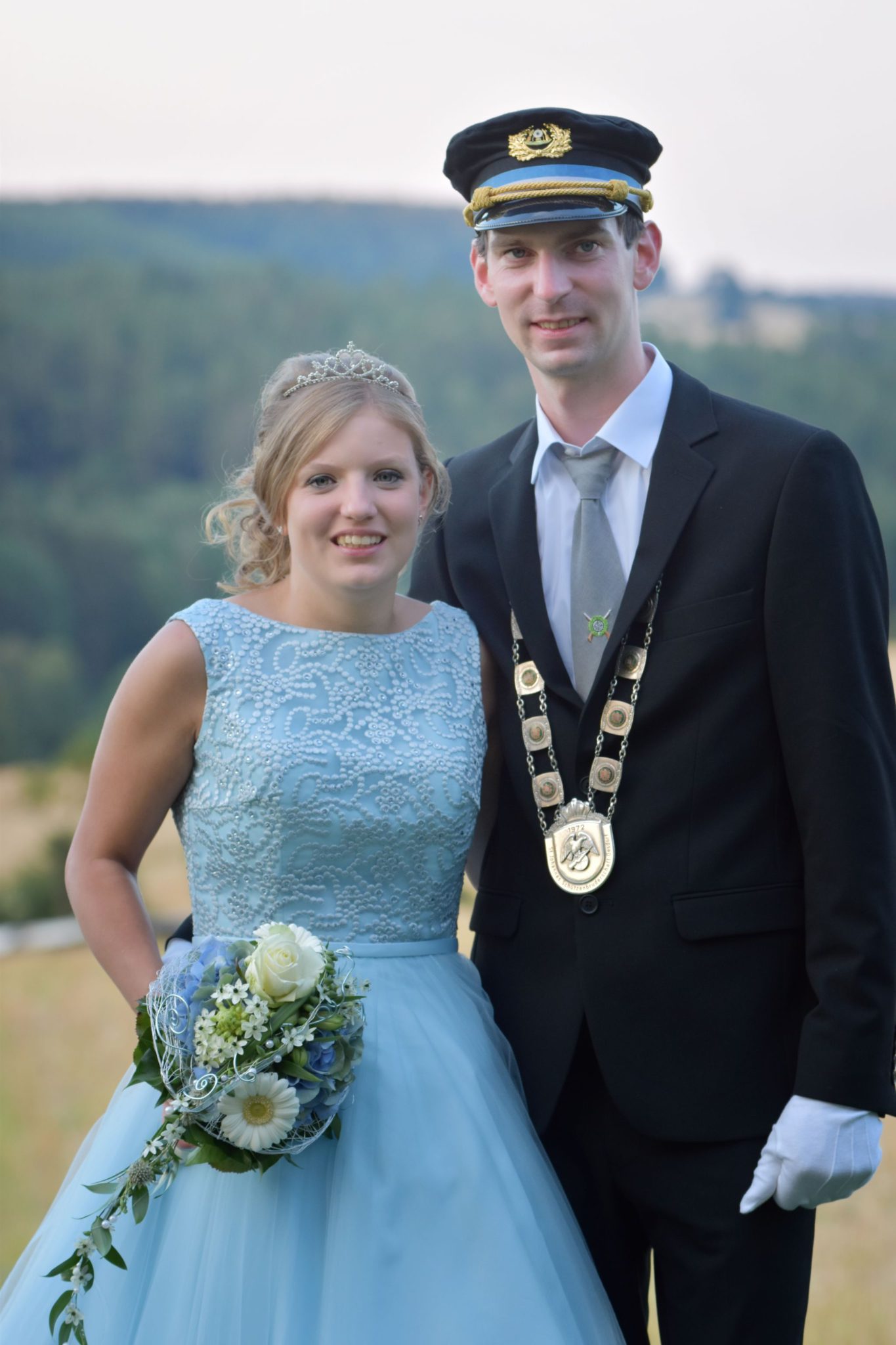 Königspaar 2018/19 Lara Hillebrand und Andreas Schäfers (St. Johannes Schützenbruderschaft Oesdorf e.V.)